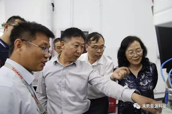 中国汽车工业协会常务副会长付炳锋考察未势能源