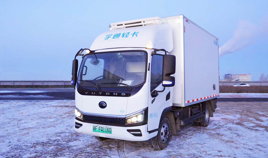 低温+高海拔！未势能源联合宇通轻卡，完成极端复杂工况测试验证