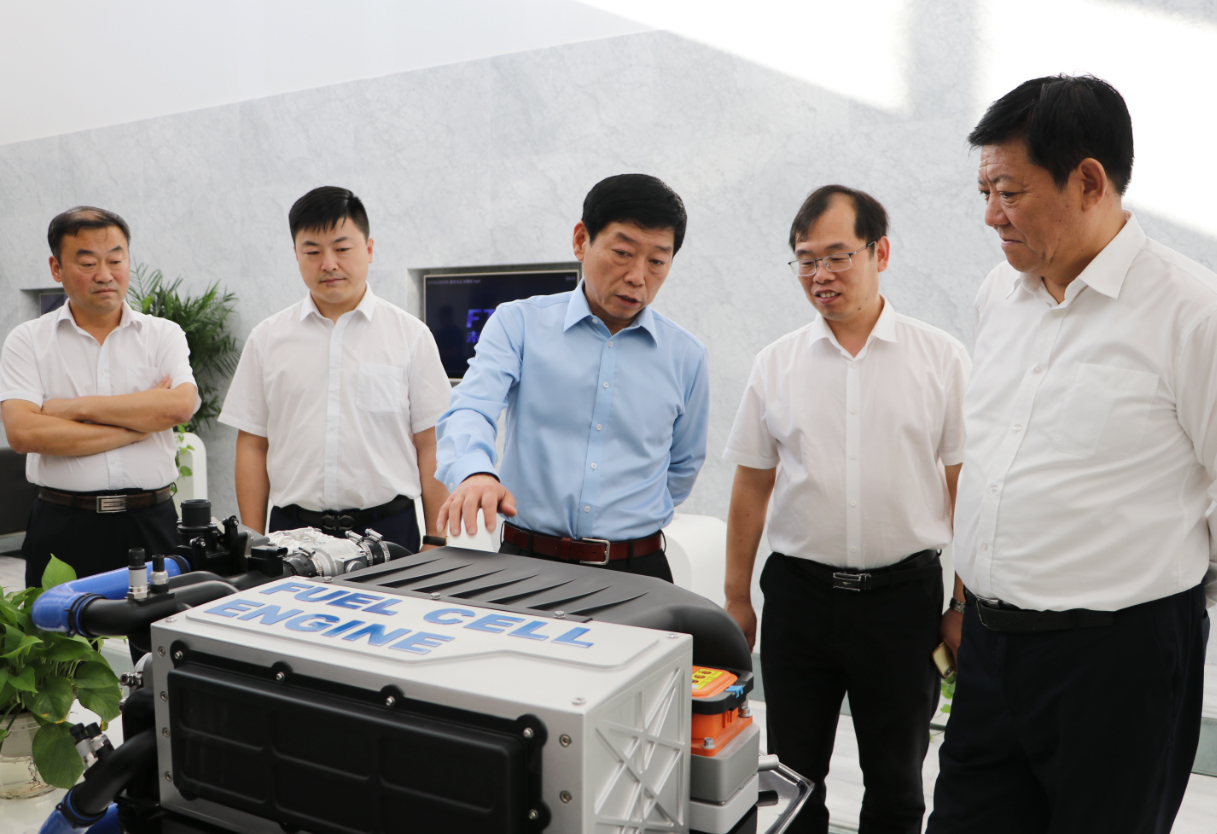 河北省委常委、常务副省长袁桐利莅临长城氢能技术中心调研